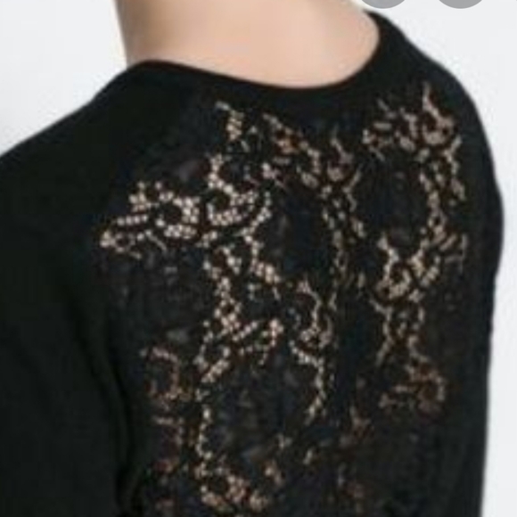 ZARA lace back sweater - Picture 2 of 6
